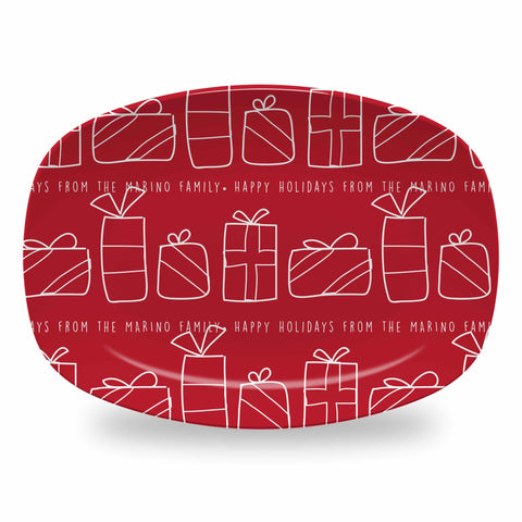 Holiday Gifts Platter