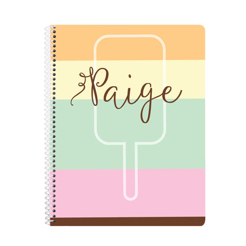 Popsicle Notebook
