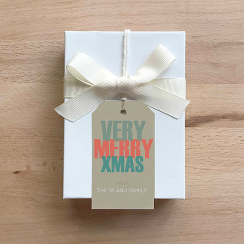 Very Merry Gift Tag (set of 24)