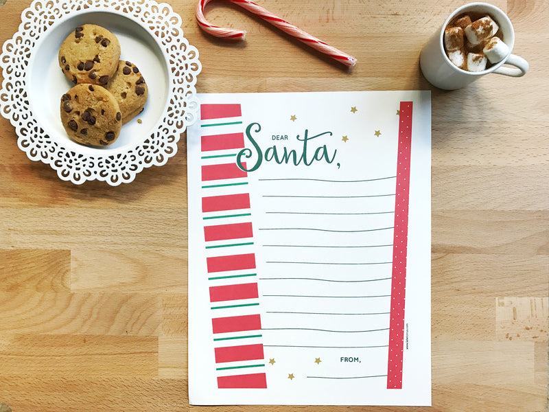 Downloadable Letter to Santa!