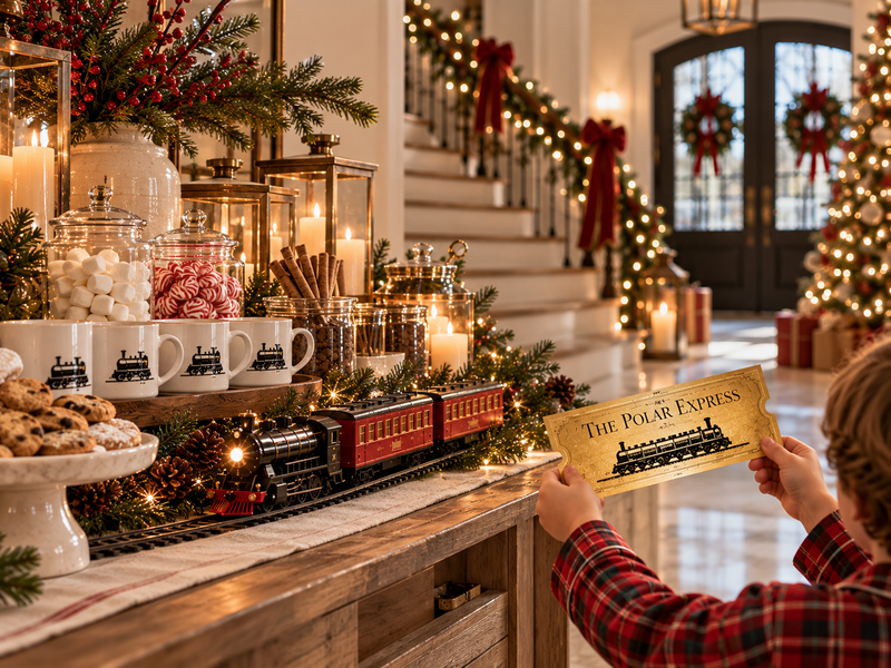 Polar Express Party Ideas for a Cozy, Magical Christmas Eve