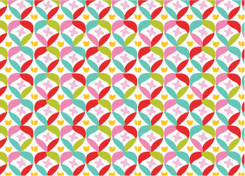 Patterned Folded Card Set with envelopes