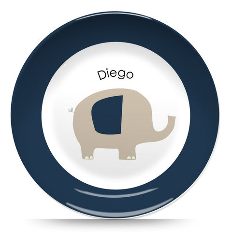 Baby Elephant 10" Plate