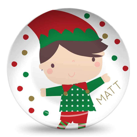 Boy Elf 10" Plate