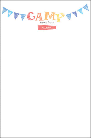 Banner Camp Notepad