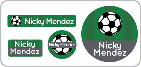 Soccer Everyday Labels