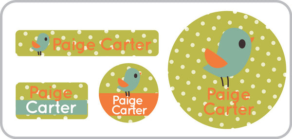 Blue Bird Everyday Label | Label Circus
