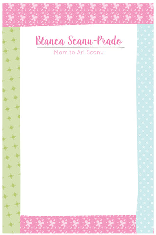 Country Patterns Notepad