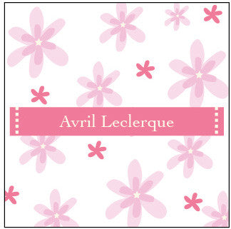 Flower Label 1