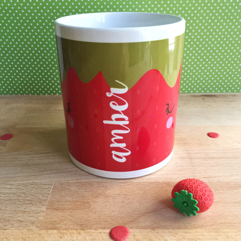 Happy Strawberry Mug