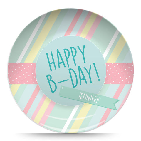 Happy Birthday 10" Plate