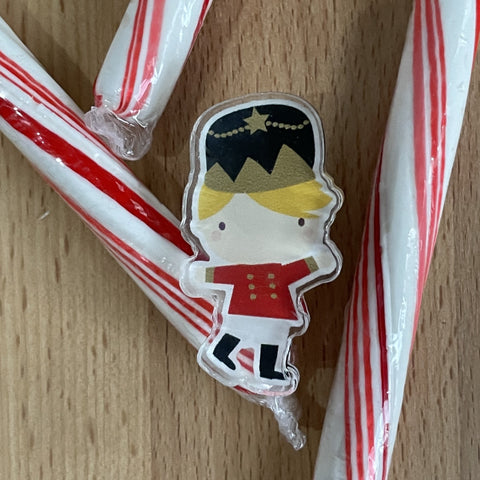 cute nutcracker pin