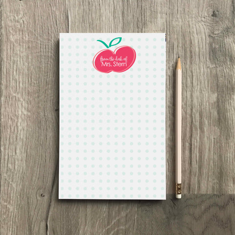Sweet Apple Teacher Notepad