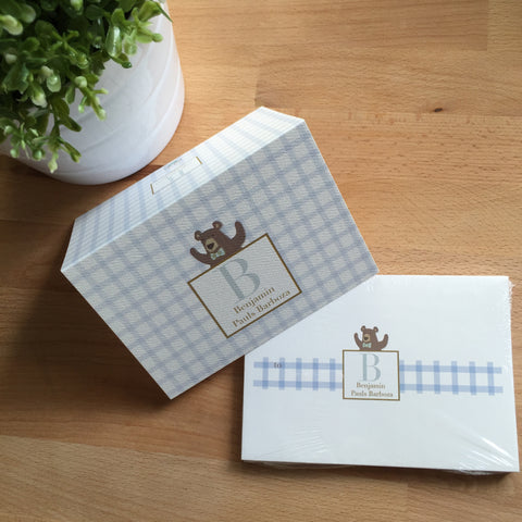 Alphabet Baby Folded Card