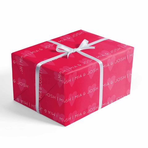 Mia & Josh Wrapping Paper