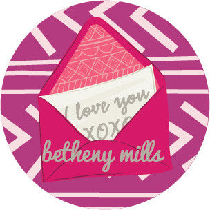 Love letter Label