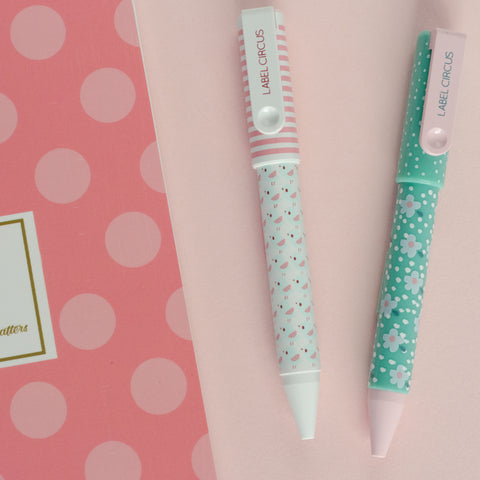 Label Circus Set of 2 Pens