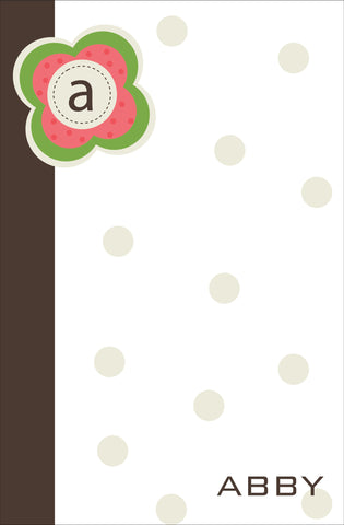 Monogram 1 Notepad