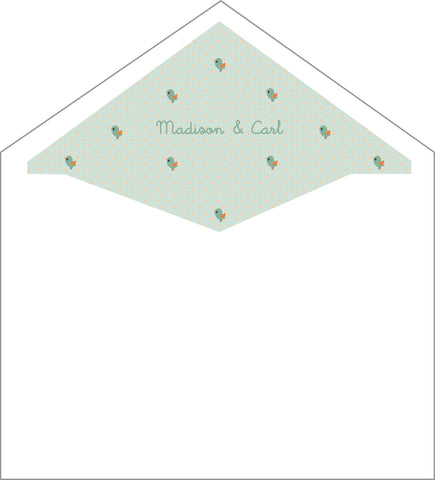 First Communion Bird Card