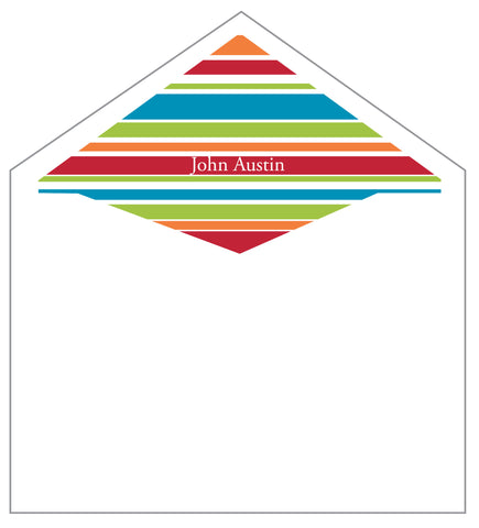 First Communion Striped Cross