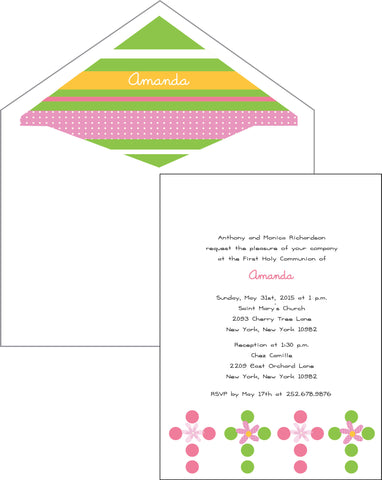 First Communion Modern Crosses
