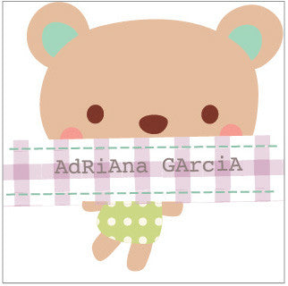 Teddy Label 3