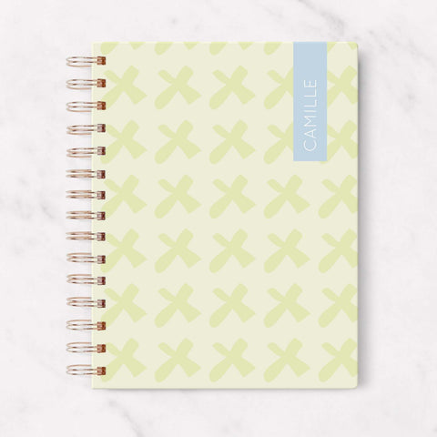 X Blank Planner