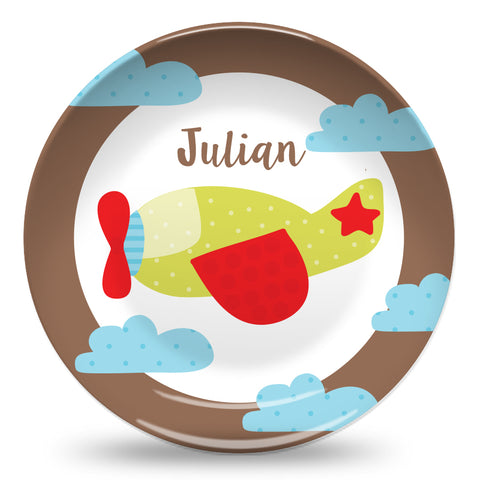 Airplane 10" Plate