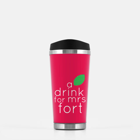personalized apple tumbler for teachers