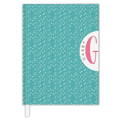 Aqua & Pink Journal
