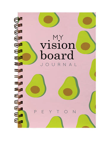 Avocado Vision Board Journal