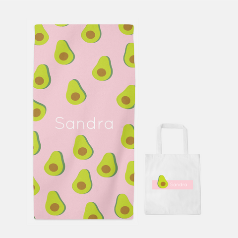 Avocado Towel & Tote Set