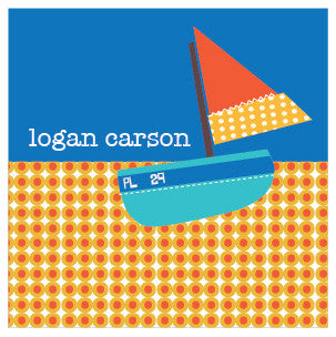 Little Boat Label