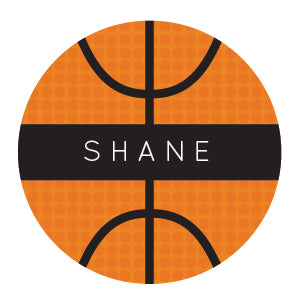 water resistant basketball labels for kids