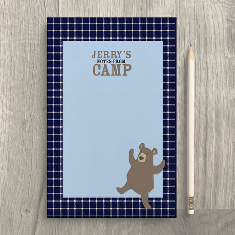 Bear Camp Notepad