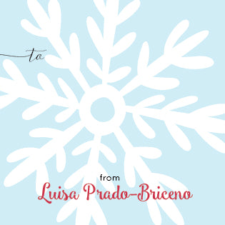 Snowflake Product Labels