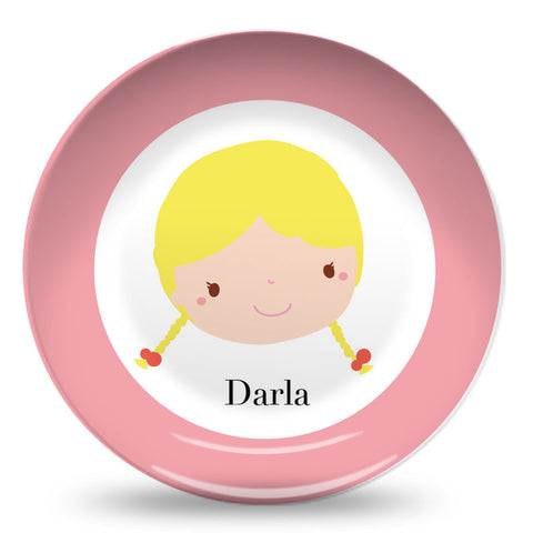 Girl Darla 10" Plate