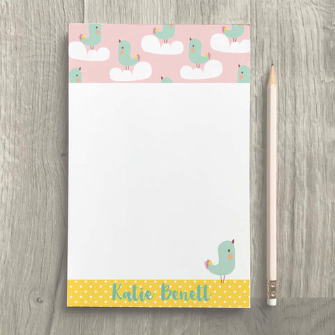 Blue Bird Notepad