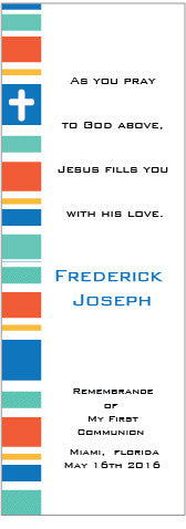 Colorful Bands Bookmark
