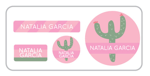 Cactus Everyday Labels