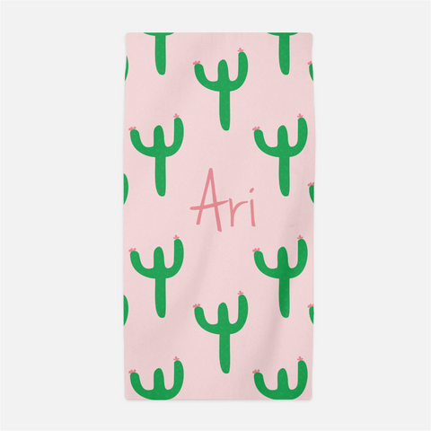 cactus-personalized-towel