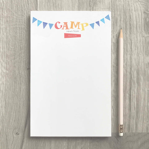 Banner Camp Notepad