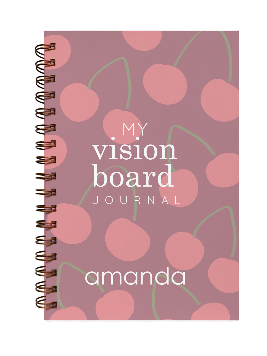 Cherry Vision Board Journal