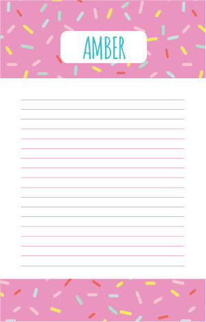 Sprinkles Notepad