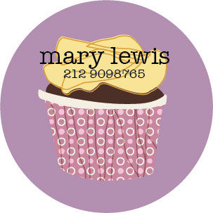 Cupcake Label
