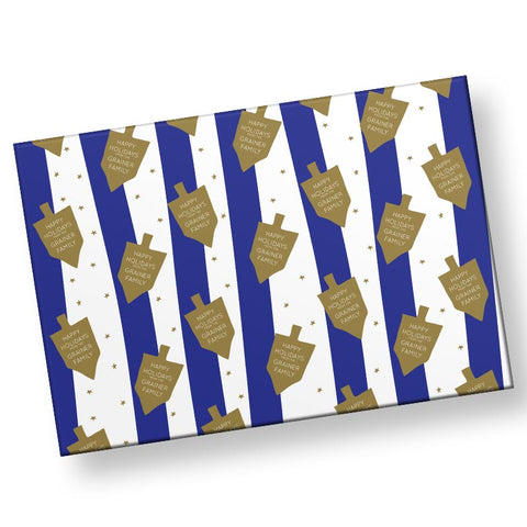 Dreidel Gift Wrap