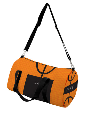 personalized basketball duffle bag
