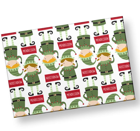 personalized-elves-wrapping-paper