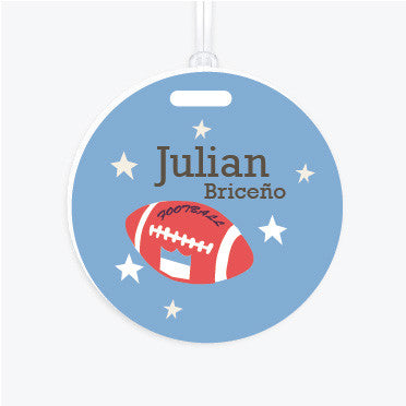 Football Bag Tag