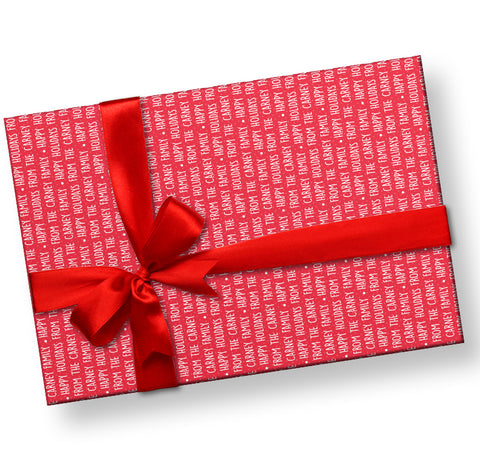 From The Jones Wrapping Paper
